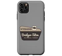 Bridger-Teton National Forest Wyoming Panneau de Bienvenue Vacances Coque pour iPhone 11 Pro Max