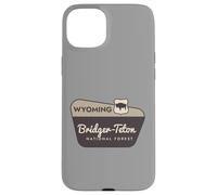 Bridger-Teton National Forest Wyoming Panneau de Bienvenue Vacances Coque pour iPhone 15 Plus
