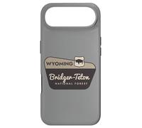 Bridger-Teton National Forest Wyoming Panneau de Bienvenue Vacances Coque pour iPhone Air