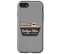 Bridger-Teton National Forest Wyoming Panneau de Bienvenue Vacances Coque pour iPhone SE (2020) / 7/8