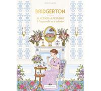Ophélie Dhayere – Bridgerton : 30 scènes à peindre à l'aquarelle ou à colorier – Livre-jeu – Broché