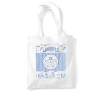 Bridgerton Around The Ton Sac Cabas Réutilisable pour Courses et Voyage, Blanc