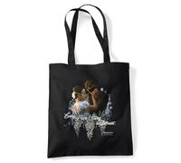 Bridgerton Benedict And Sophie Sac Cabas Réutilisable pour Courses et Voyage, Noir