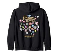 Bridgerton Crown Jewel Officiellement licencie Sweat à Capuche