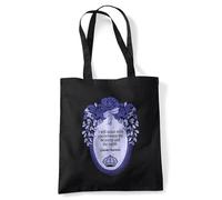 Bridgerton I Will Stand With You Sac Cabas Réutilisable pour Courses et Voyage, Noir