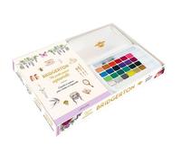 Bridgerton - Ma petite pause aquarelle + accessoires - Ophélie Dhayere - Larousse - Coffret - Jeux livres objets