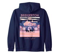 Bridgerton Modern Minimal Officiellement licencie Sweat à Capuche