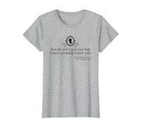 Bridgerton You Do Not Know Me T-Shirt, Femme, Gris Chiné, XS