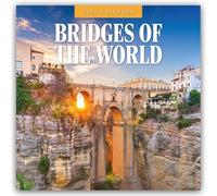Bridges of the World 2026 Square Wall Calendar