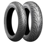 Bridgestone Battlax Scooter 2 Rear Rain ( 130/70 R16 TL 61S roue arrière, M/C, Composé de caoutchouc RAIN )