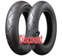 Bridgestone Pneu arrière Battlax BT-601RS 55J TL Touring moyen Argenté 120/80 R12