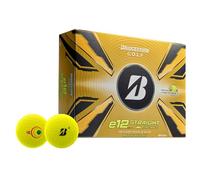 Bridgestone Golf Balles de Golf Contact E12 2023, Blanc