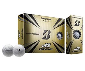 Bridgestone Golf - Balles de Golf Souples E12 - Blanc