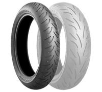 Bridgestone Pneu scooter B01 120/80 R12 65J TL Argenté