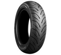 Bridgestone Pneu scooter Hoop B02 130/60 R13 53L TL Argenté Avant/Arrière