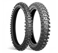 Bridgestone Battlecross-x10 51m Tt Off-road Front Tire Argenté 80 / 100 / R21