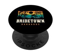 Bridgetown Barbade Île des Caraïbes Paradise PopSockets PopGrip Adhésif