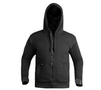 BRIDGMONT Veste de moto pour homme en polaire Kevlar avec protection CE Confort et sécurité ultimes pour les cyclistes Noir, Noir , L