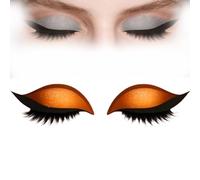 Bridle Bronze Eyelashes, Lazy Eye Shadow Eyelash Patch with Lashes, 3-in-1 Self-Adhesive All in One Magic Lashes, Questumble/Repairig Lazy Eyeshadow Eyelash,Waterproof Eyelashes Makeup Stickers (A)