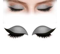 Bridle Bronze Eyelashes, Lazy Eye Shadow Eyelash Patch with Lashes, 3-in-1 Self-Adhesive All in One Magic Lashes, Questumble/Repairig Lazy Eyeshadow Eyelash,Waterproof Eyelashes Makeup Stickers (B)