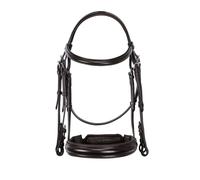 Bridon de dressage équitation anatomique Equestro Marron Cob
