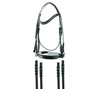 Bridon de dressage équitation JM C/Brillantini Noir TU