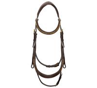 Bridon d'équitation anatomique Harry's Horse Marron Cob