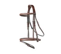 Bridon d'équitation anatomique Trust Classic Marron Cob
