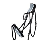 Bridon d'équitation HKM Manchester Noir Cheval