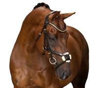 Bridon d'équitation Mexican Imperial Riding Marron Full