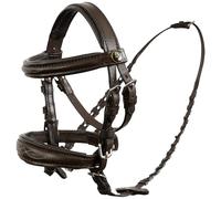 Bridon d'équitation pour hobby horse BR Equitation Marron TU