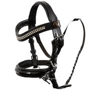 Bridon d'équitation pour hobby horse BR Equitation Noir TU