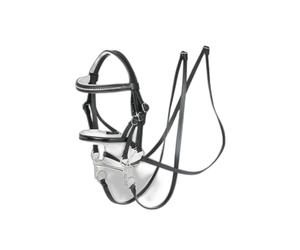 Bridon double pour Hobby Horse LeMieux Noir TU