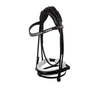 Bridon équitation anatomique Acavallo Demoiselle Noir Cob