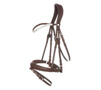 Bridon équitation anatomique Kavalkade Everlyn Marron Cob