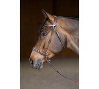 Bridon équitation anatomique sans mors HFI Freedom Marron Cob