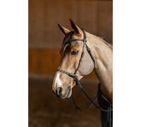 Bridon équitation anatomique sans mors HFI Freedom Noir Cob