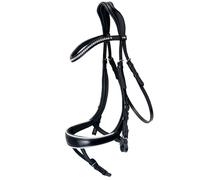 Bridon équitation anatomique Schockemöehle Equitus Beta Noir Cob