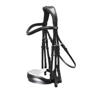 Bridon équitation anatomique Schockemöehle Milan Noir Cob