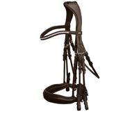 Bridon équitation anatomique Schockemöehle Venice Marron Cob