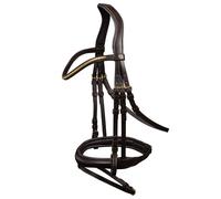 Bridon équitation anatomique Waldhausen X-Line Clincher Marron Cob
