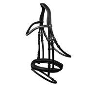Bridon équitation anatomique Waldhausen X-Line Clincher Noir Cob