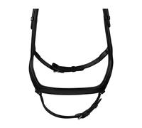 Bridon équitation anatomique Waldhausen X-Line relaxation Noir Cob