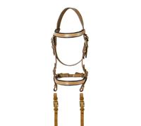 Bridon équitation avec rêne Lakota Beige TU