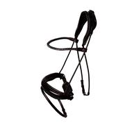 Bridon équitation Dy'on ComfoHead Noir Full
