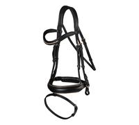 Bridon équitation HORKA Deluxe Noir Cob