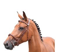 Bridon équitation muserolle combinée anatomique Jump'In Thursday Noir Full