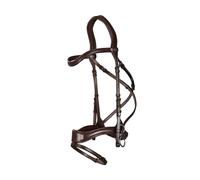 Bridon équitation muserolle combinée Dy'on D Motion Marron Poney
