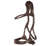 Bridon équitation muserolle combinée sans mors Stübben Freedom II Marron Cob
