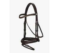 Bridon équitation pour cheval dressage LeMieux Arika Marron XFull